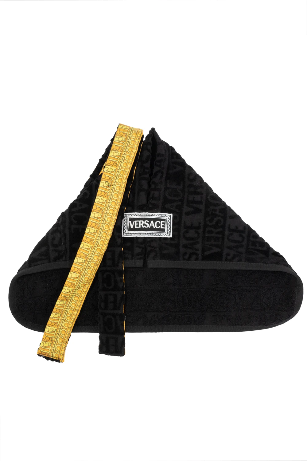 Dog dressing gown with logo