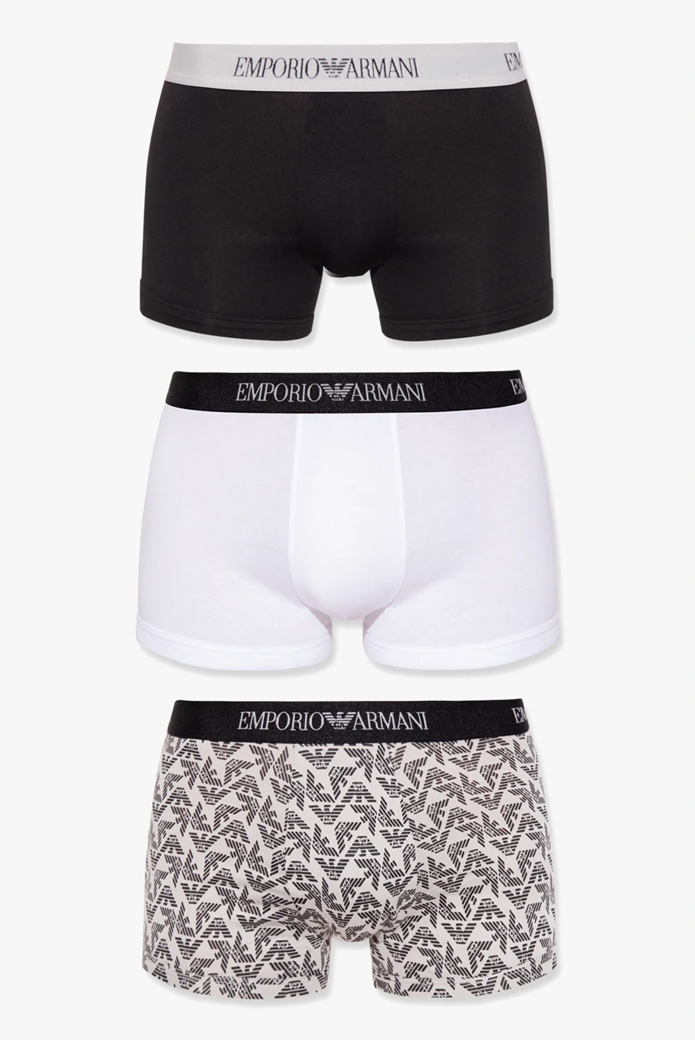 Branded boxers three-pack