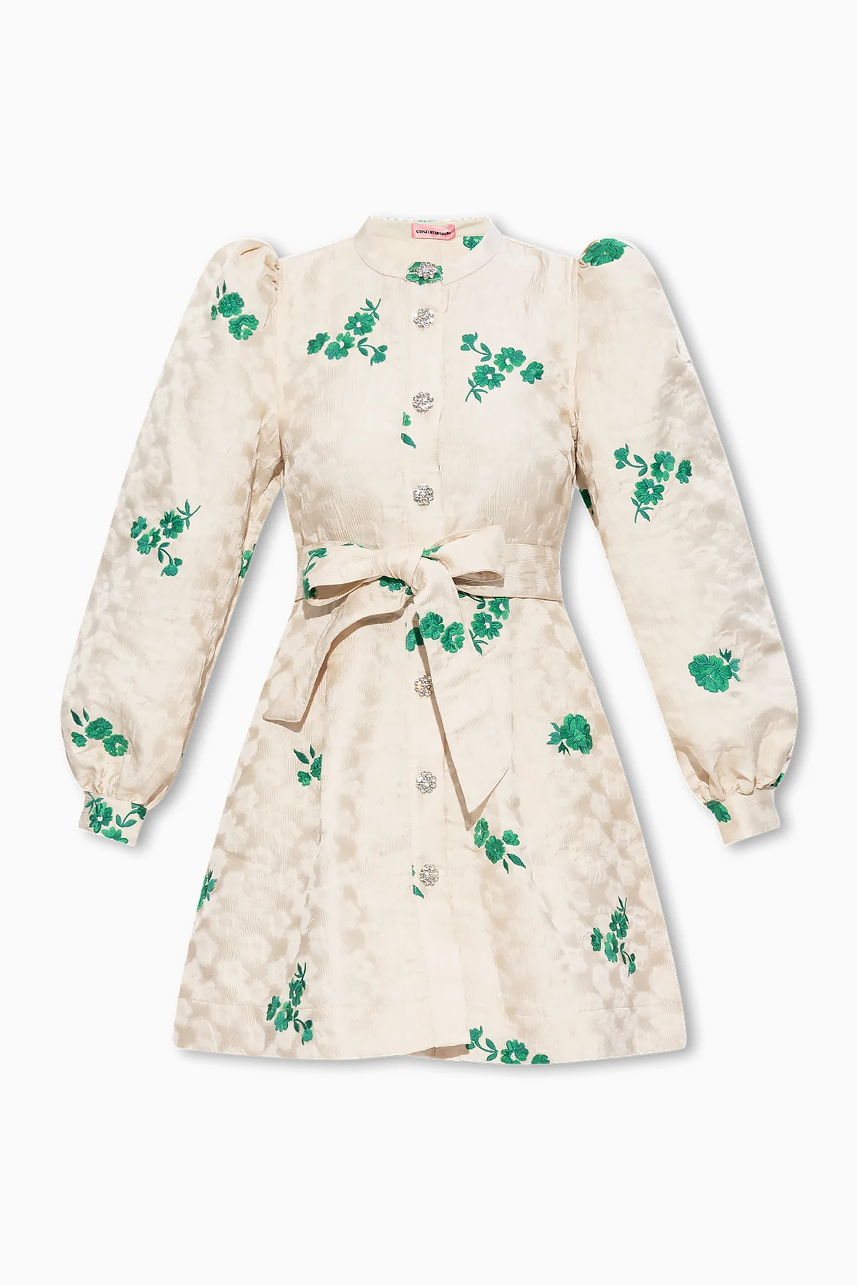 ‘Lynett’ dress with puff sleeves