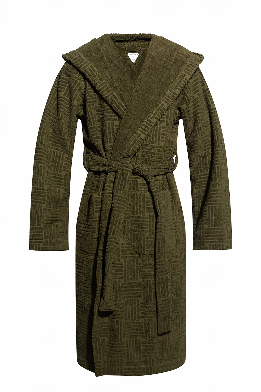 Patterned bathrobe