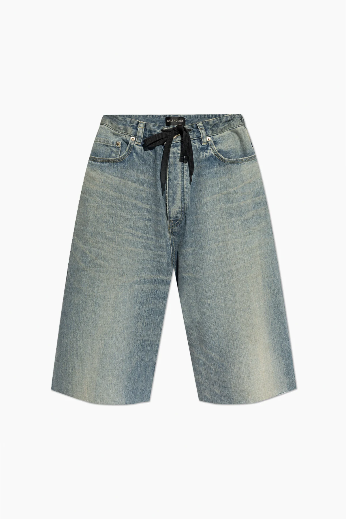 Denim Bermuda Shorts