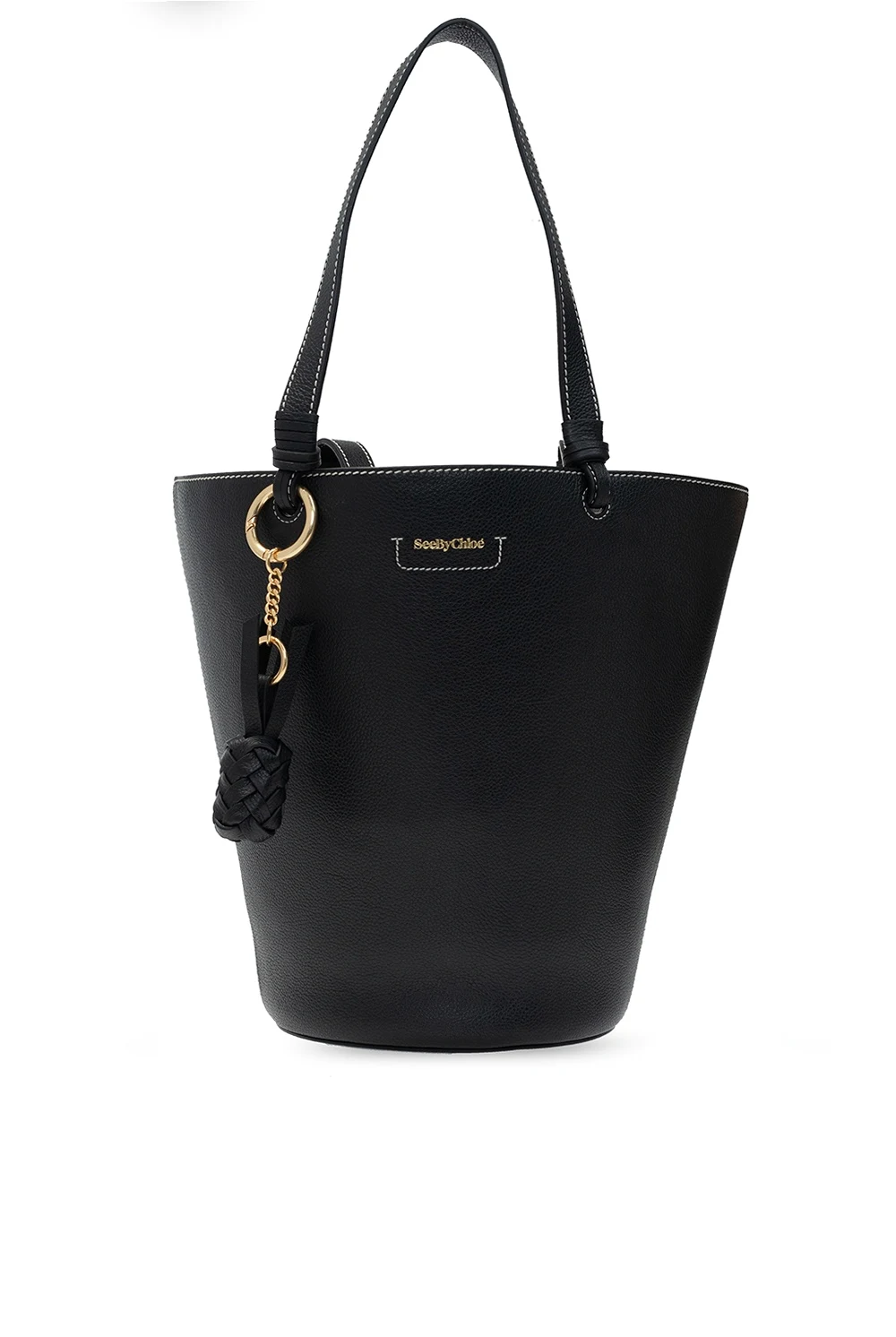 Shoulder bag with logo