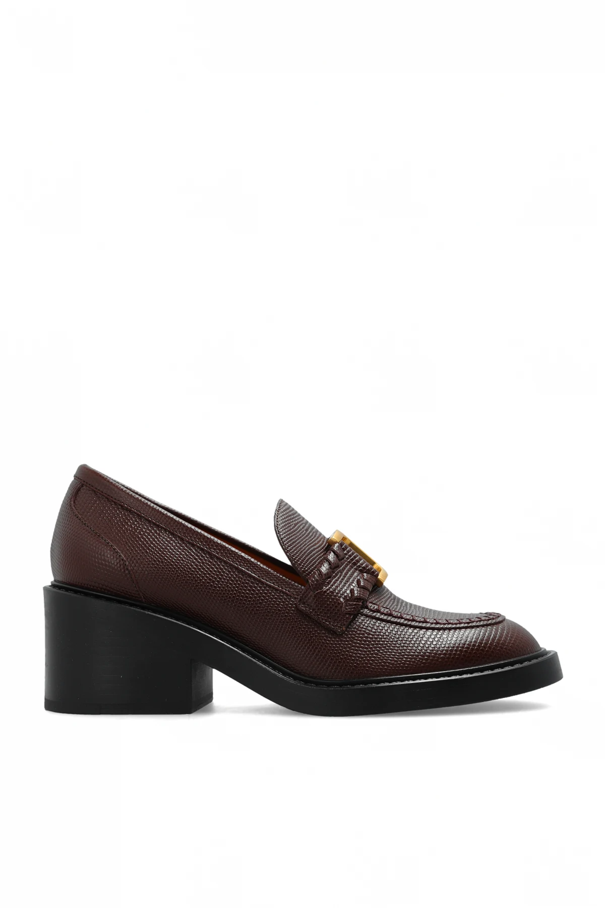 ‘Marcie’ heeled loafers