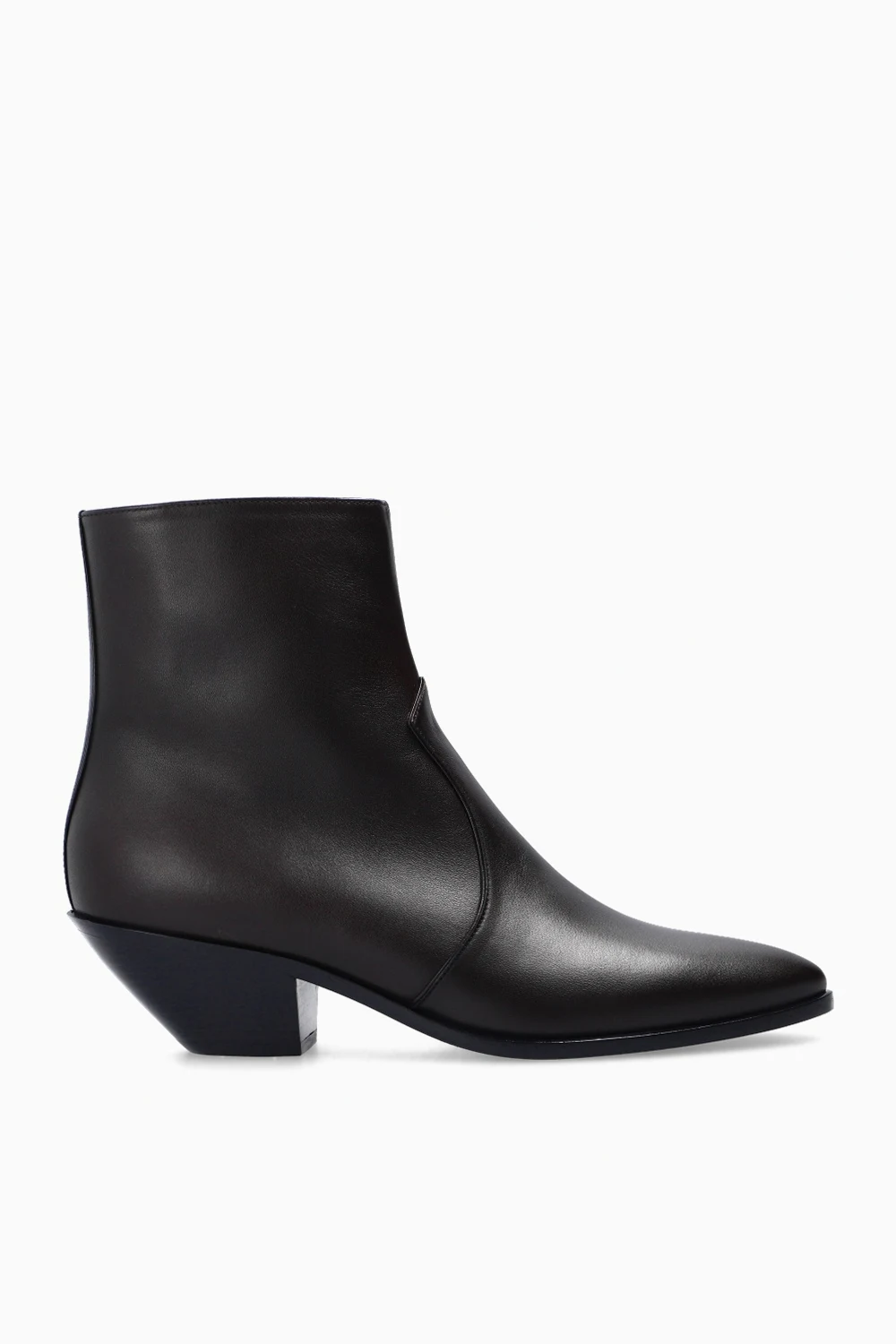 ‘West’ leather ankle boots