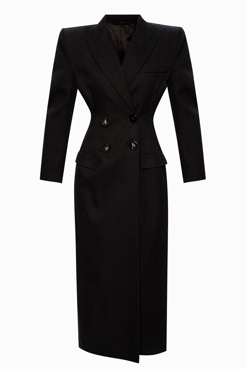 Coat with notch lapels
