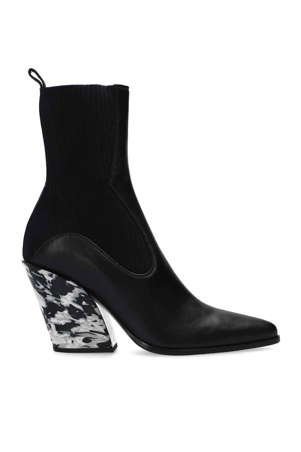 'Mele' knitted ankle boots