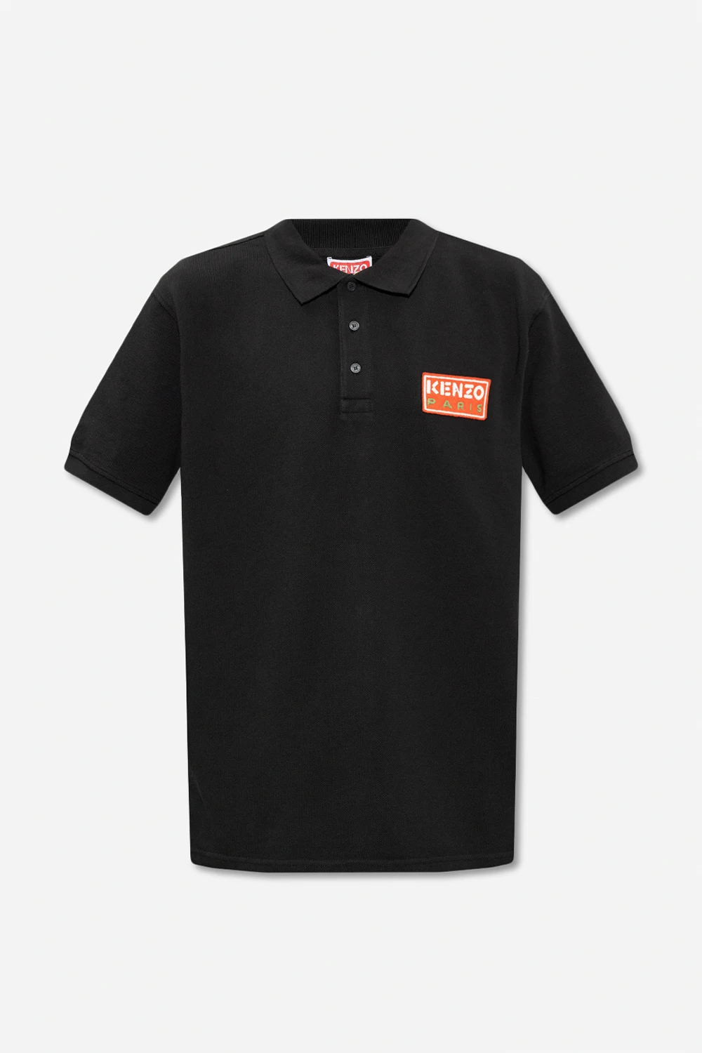 Polo z naszywką z logo