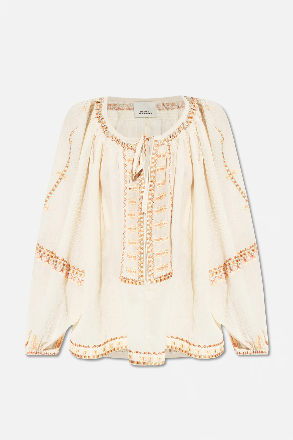 ‘Clive’ shirt with geometric pattern