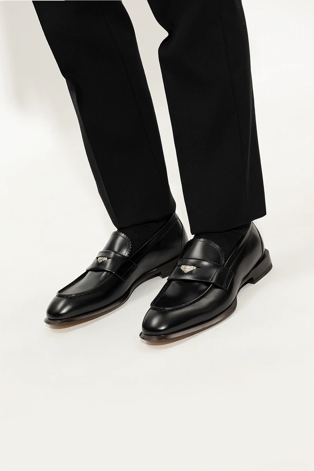 Skórzane buty typu ‘loafers’