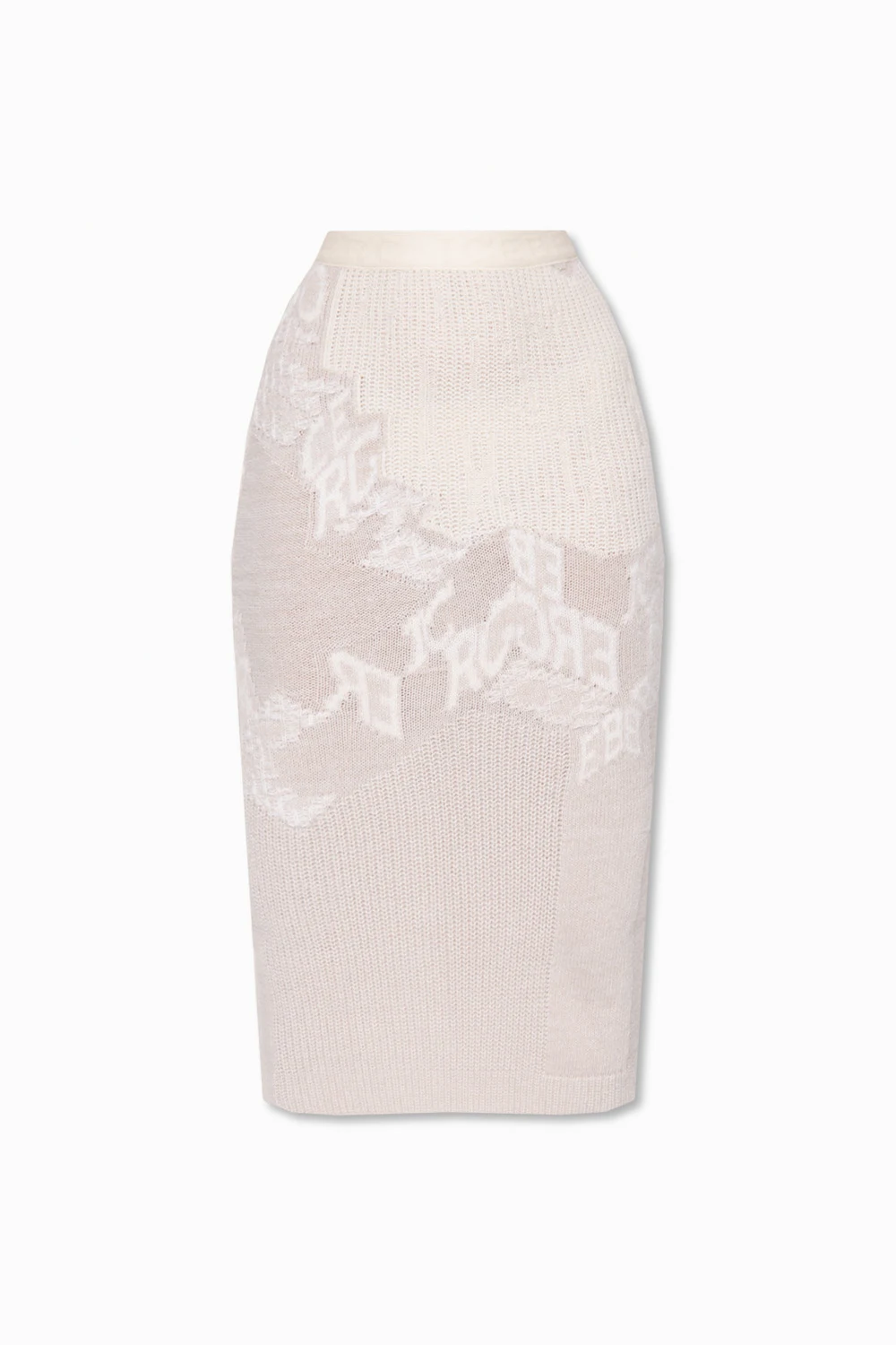 Skirt with logo