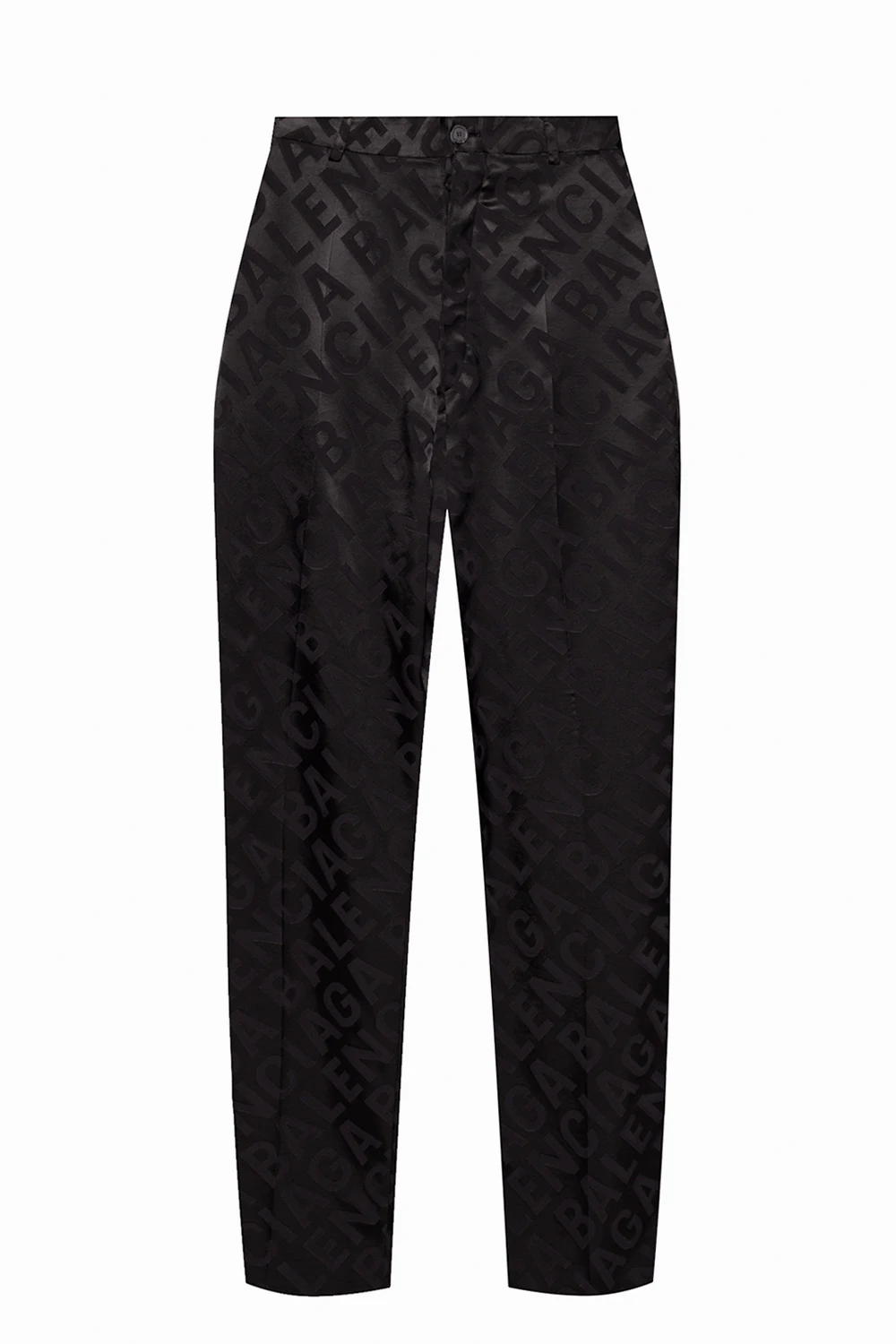 High-waisted trousers