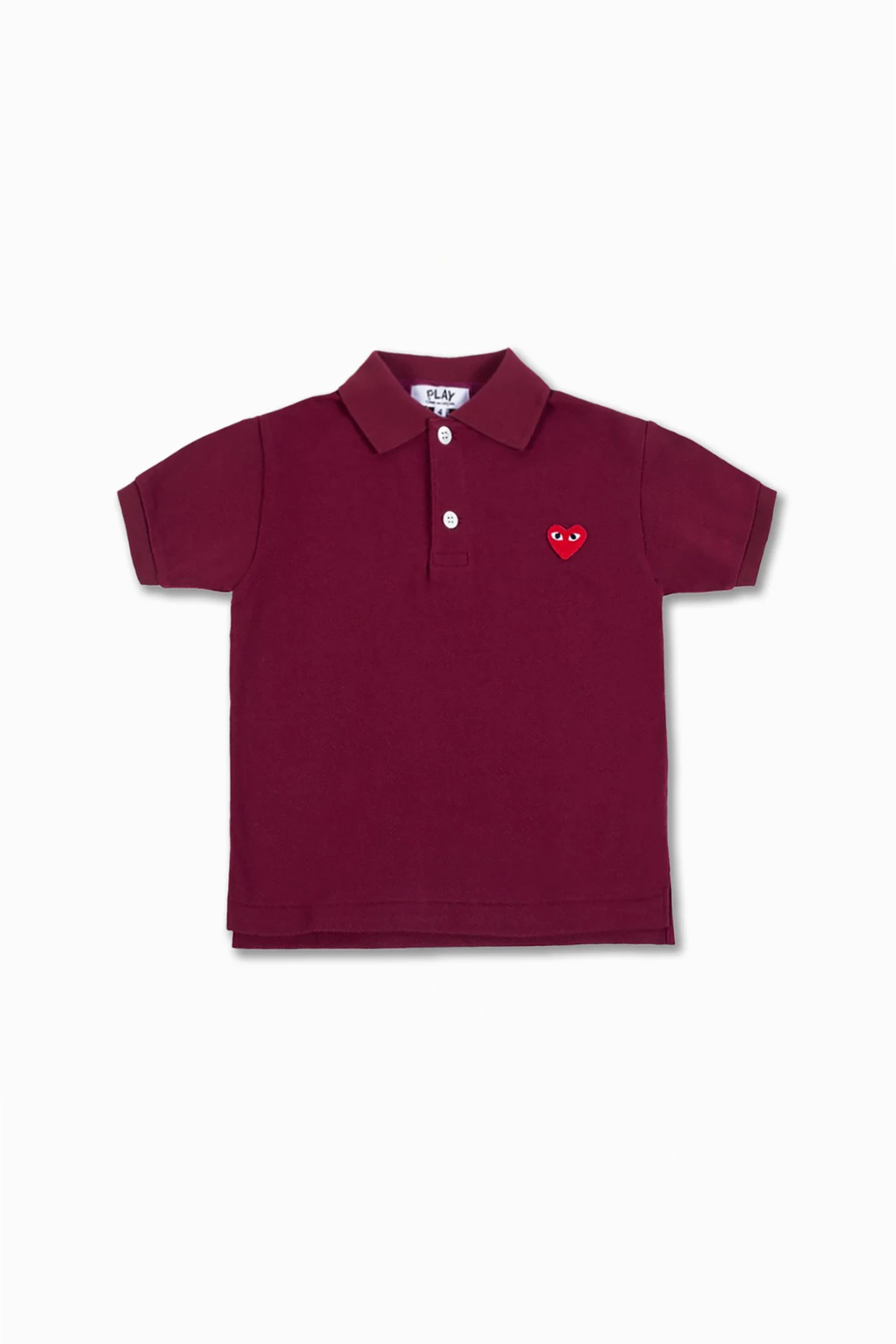 Heart-patched polo