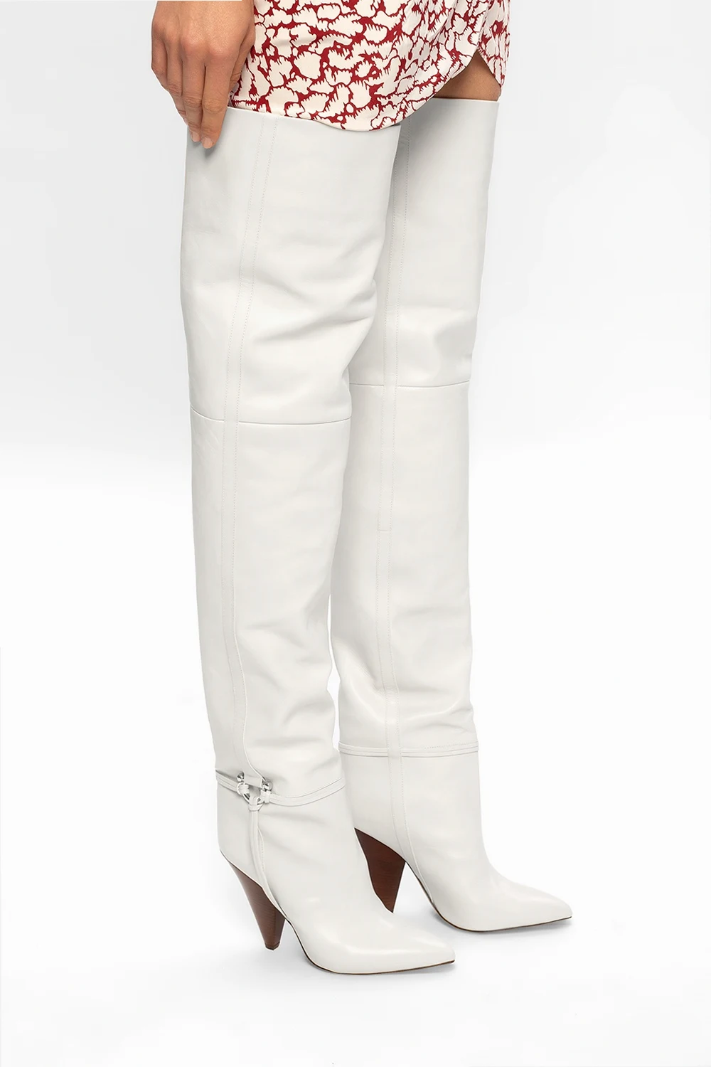 ‘Lage’ heeled boots