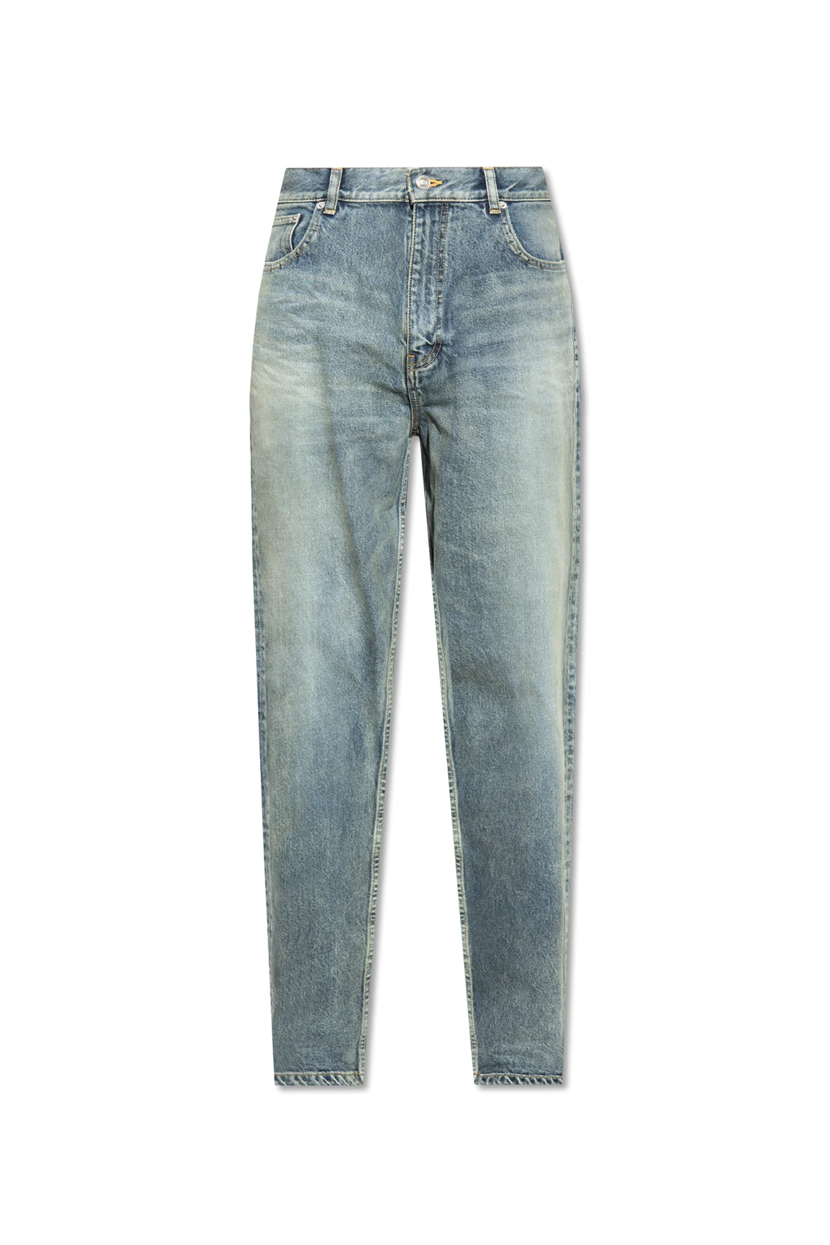 Distressed jeans