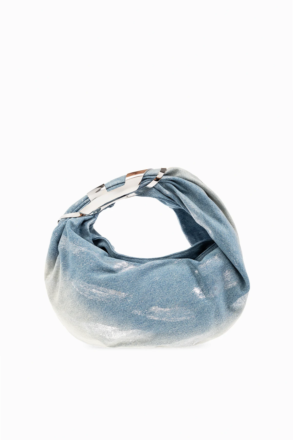 ‘GRAB-D HOBO SMALL’ denim shoulder bag