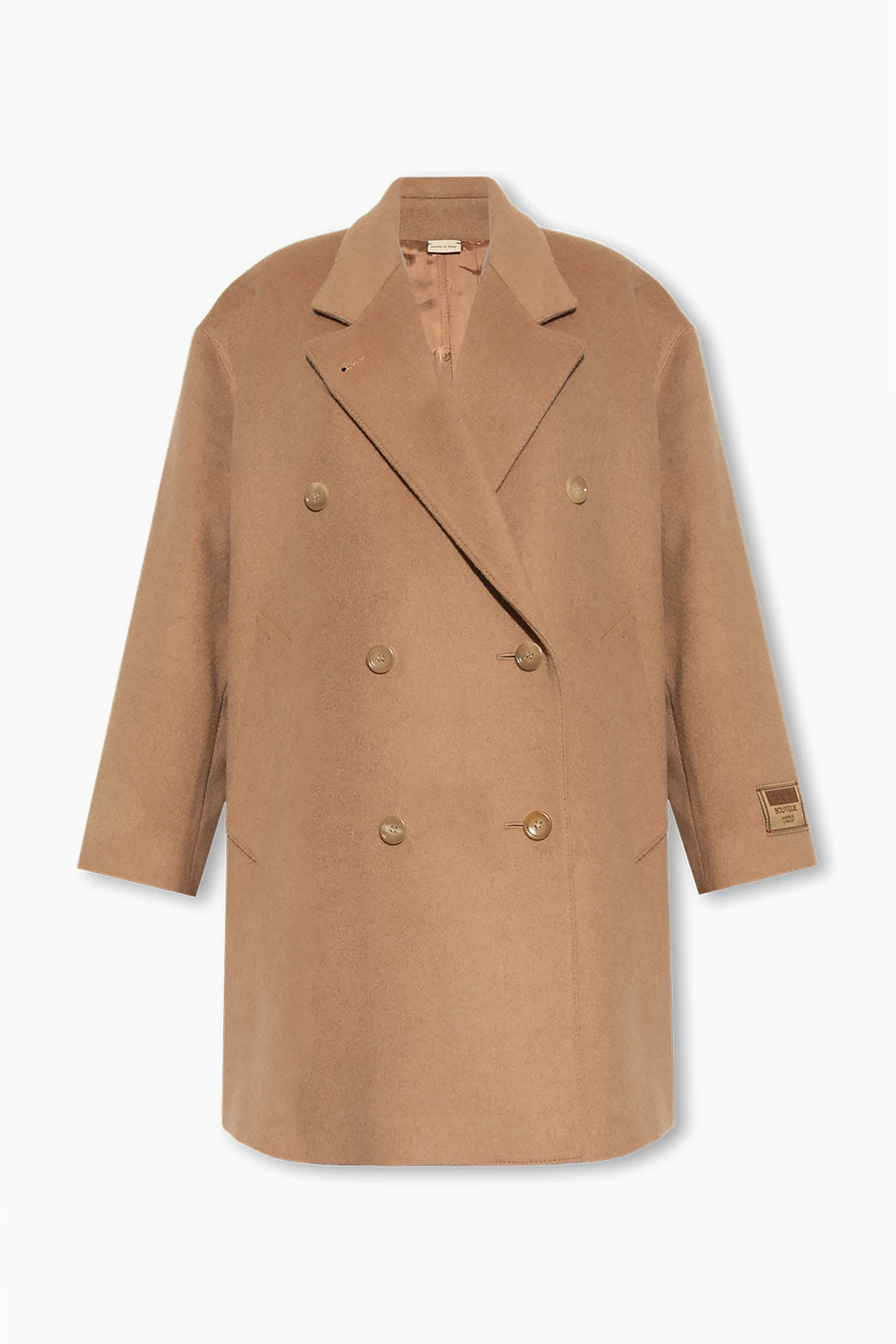 Camel wool jacket