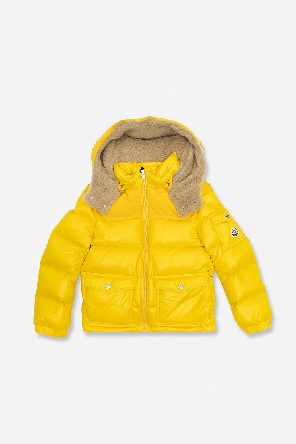 ‘Guazy’ cropped down jacket with hood