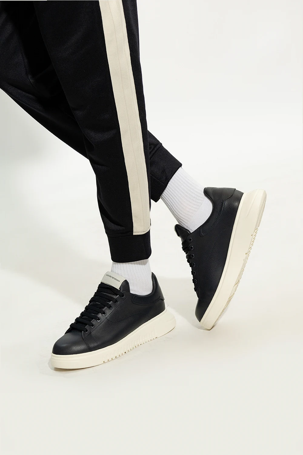 Skórzane buty sportowe
