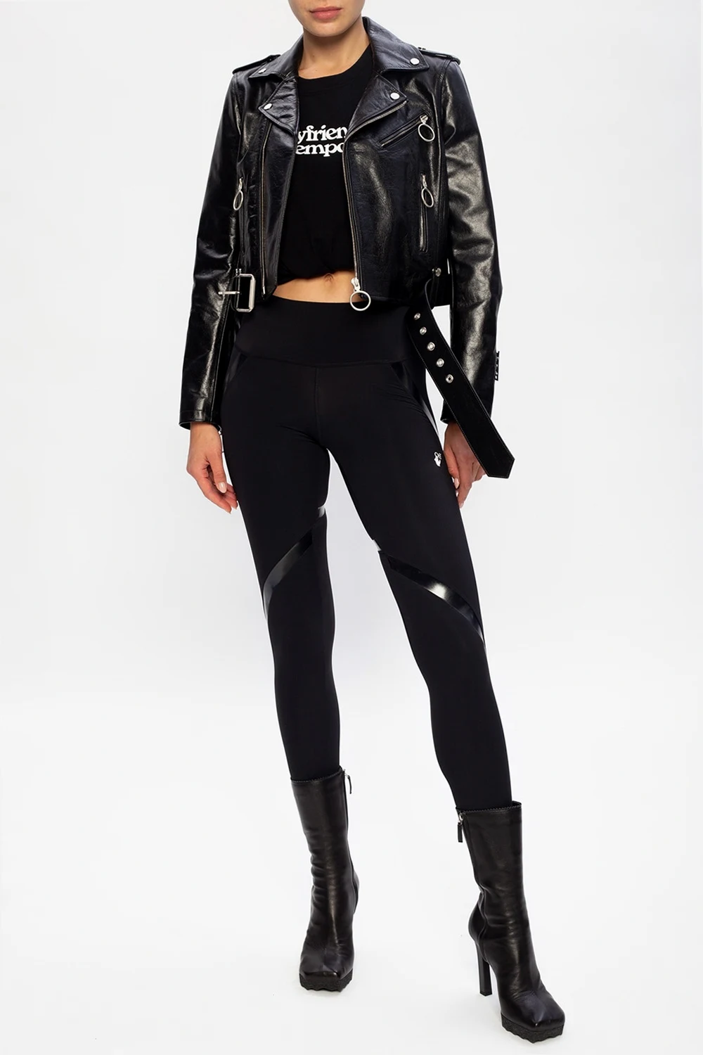 Leggings with logo