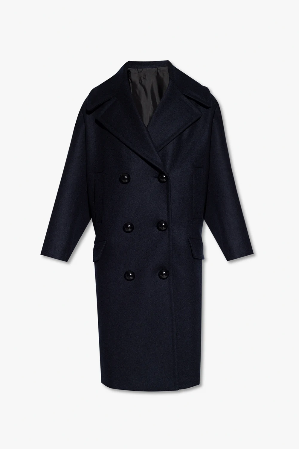 Relaxed-fitting coat