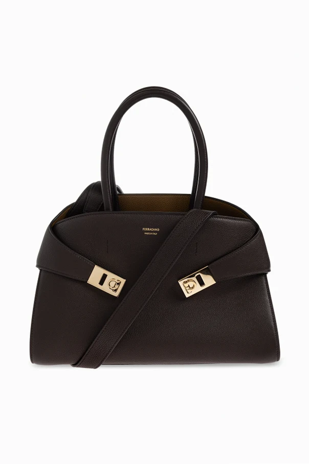 BRAUN Lederhandtasche „Hug S“