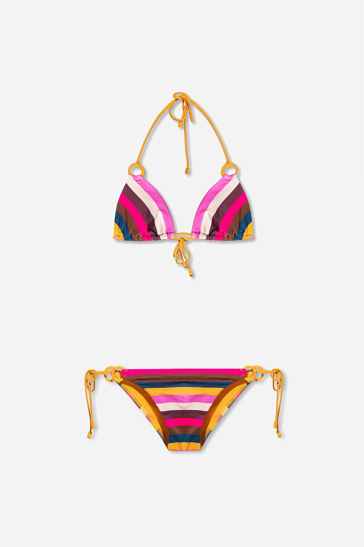Striped bikini