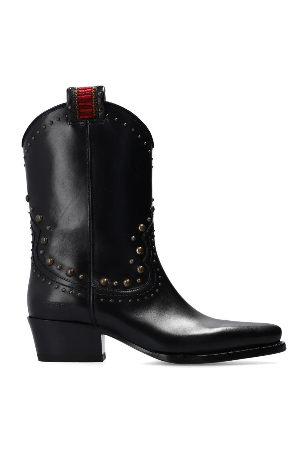 ‘West Studs’ heeled ankle boots