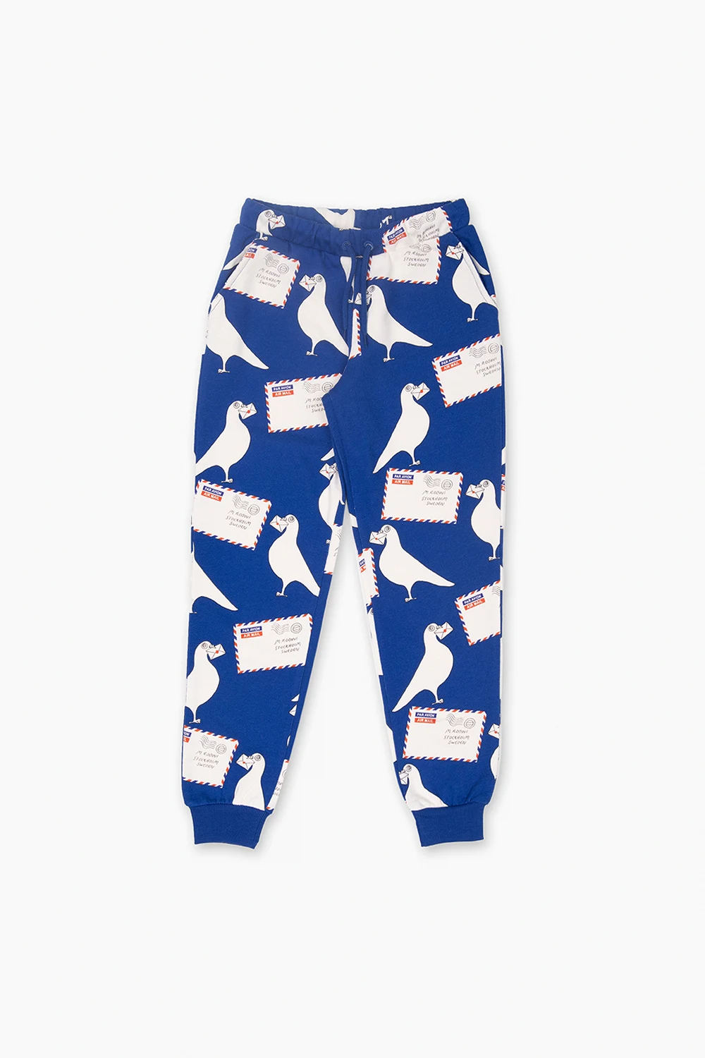 Sweatpants with animal motif