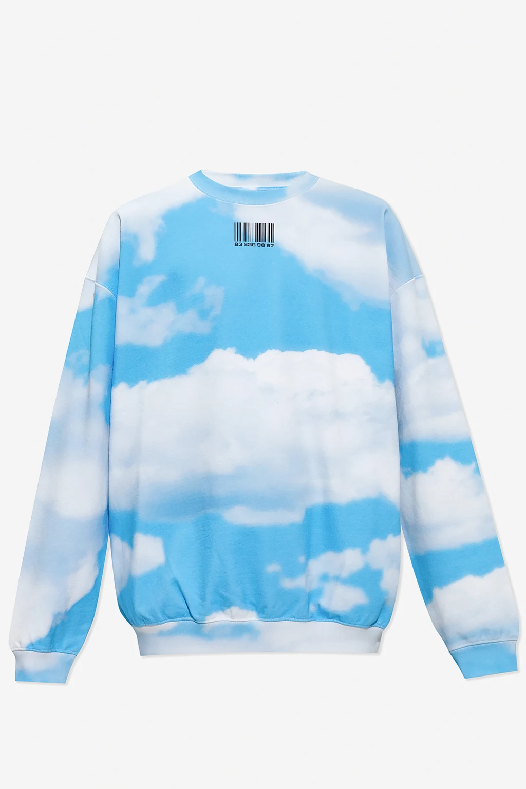 Bluza z motywem kodu kreskowego
