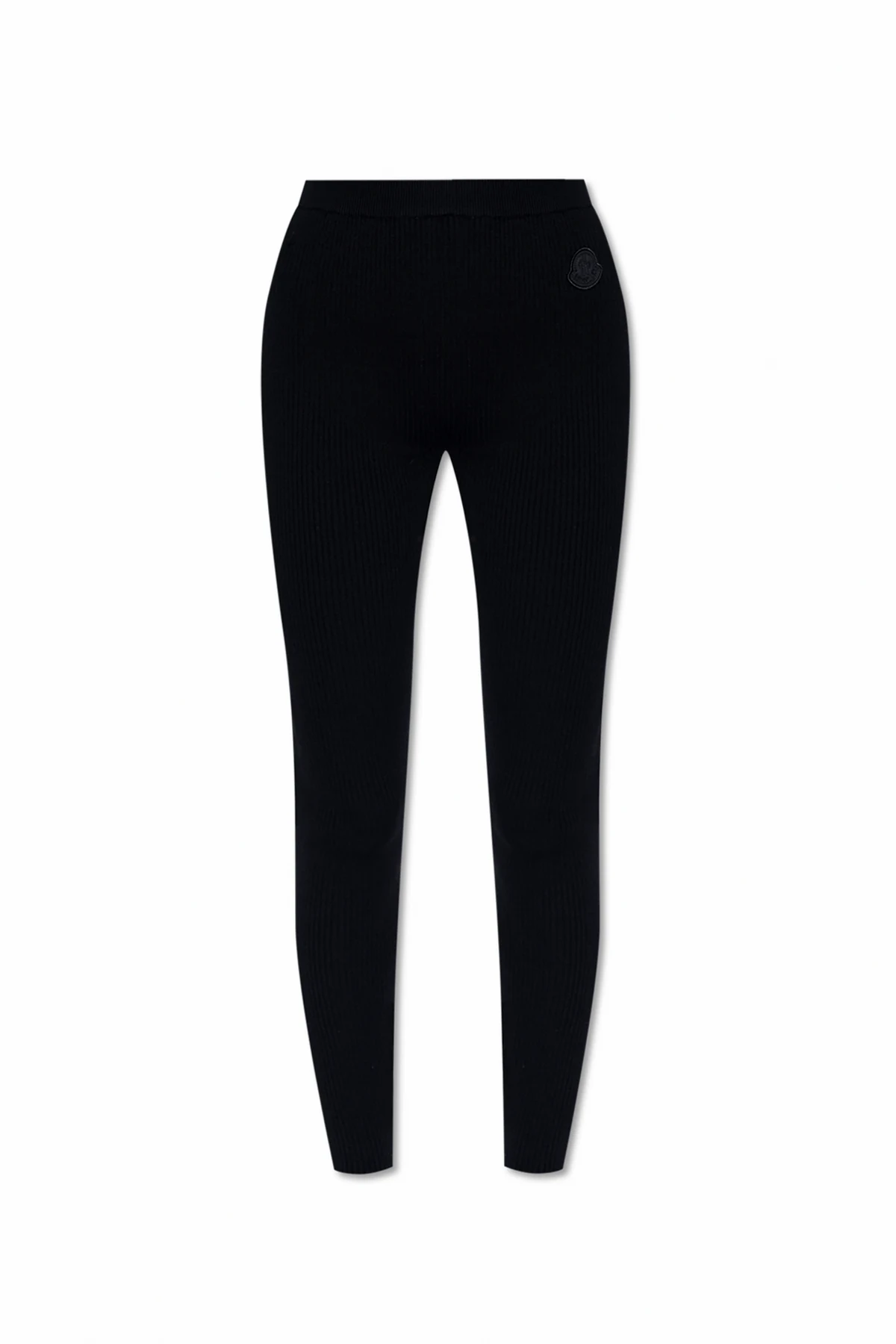 Prążkowane legginsy