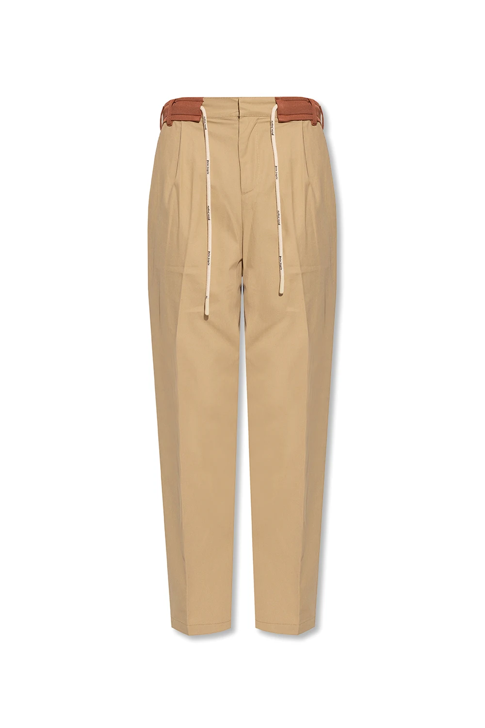 Side-stripe trousers