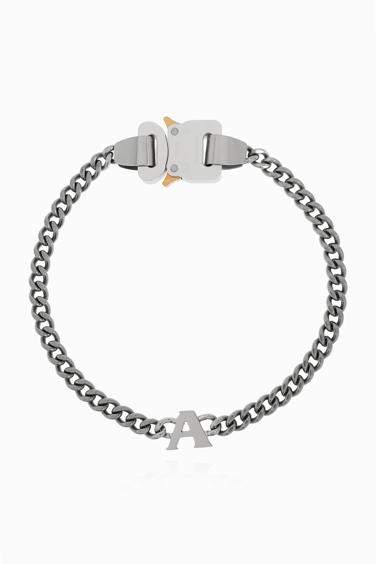 Naszyjnik z charakterystyczną klamrą