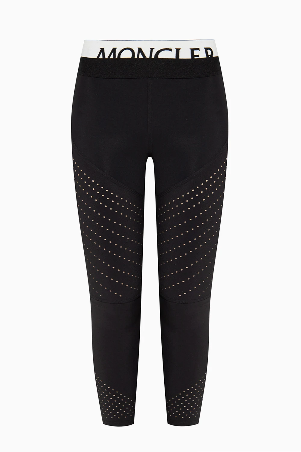 Perforowane legginsy
