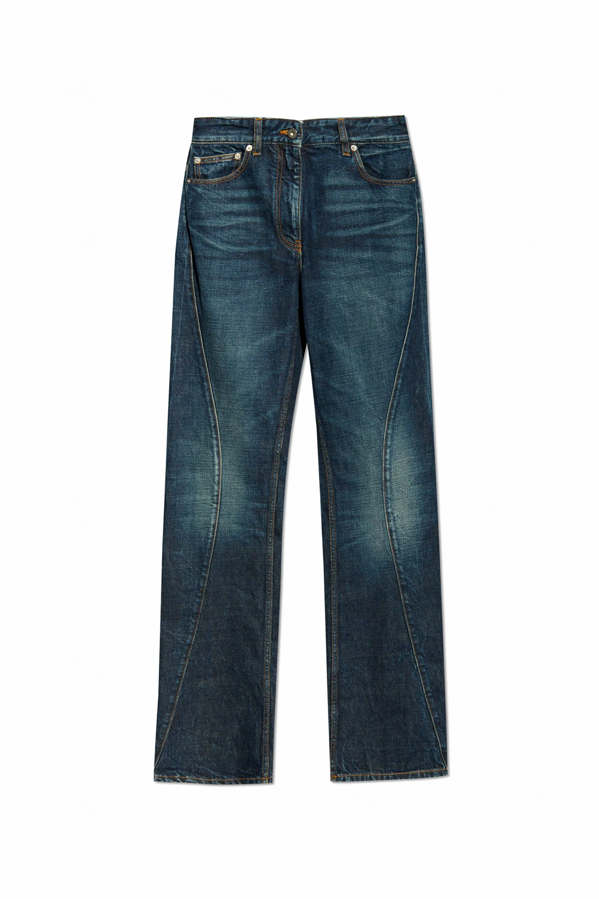 Jeans mit Logo