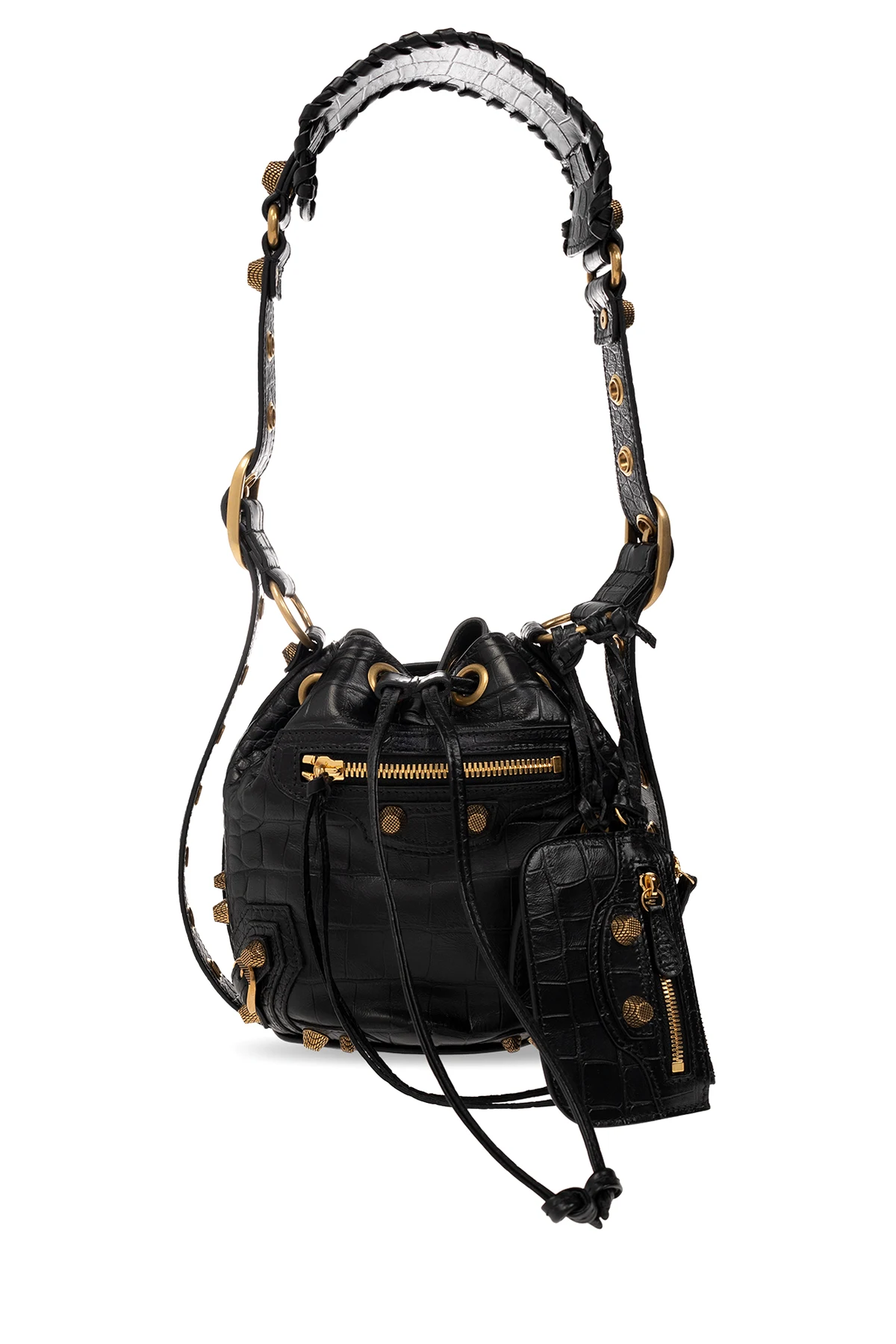 ‘Le Cagole XS’ bucket shoulder bag