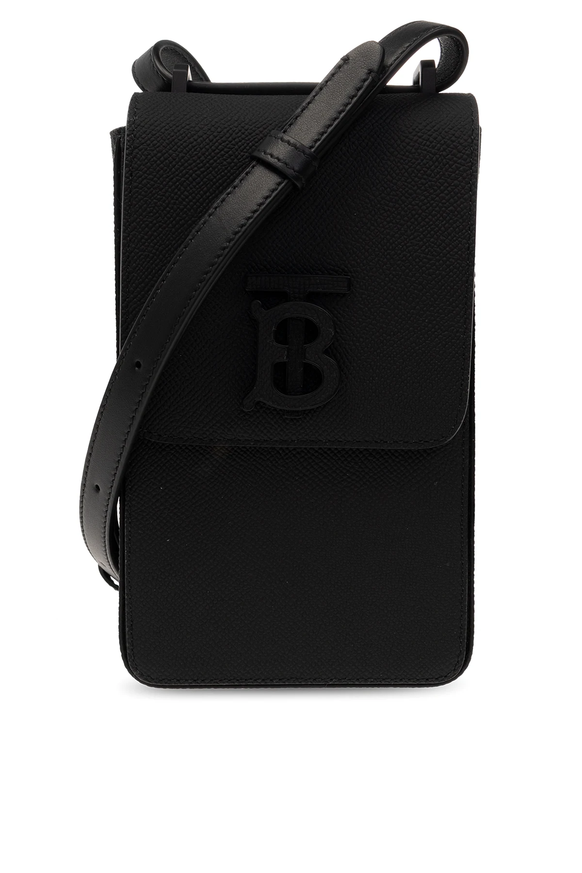 Strapped phone holder