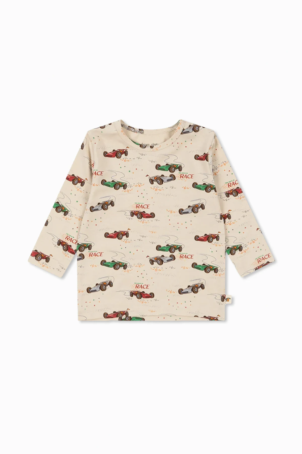 Sweatshirt with car print
