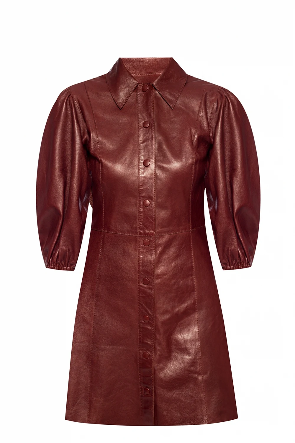 Leather dress