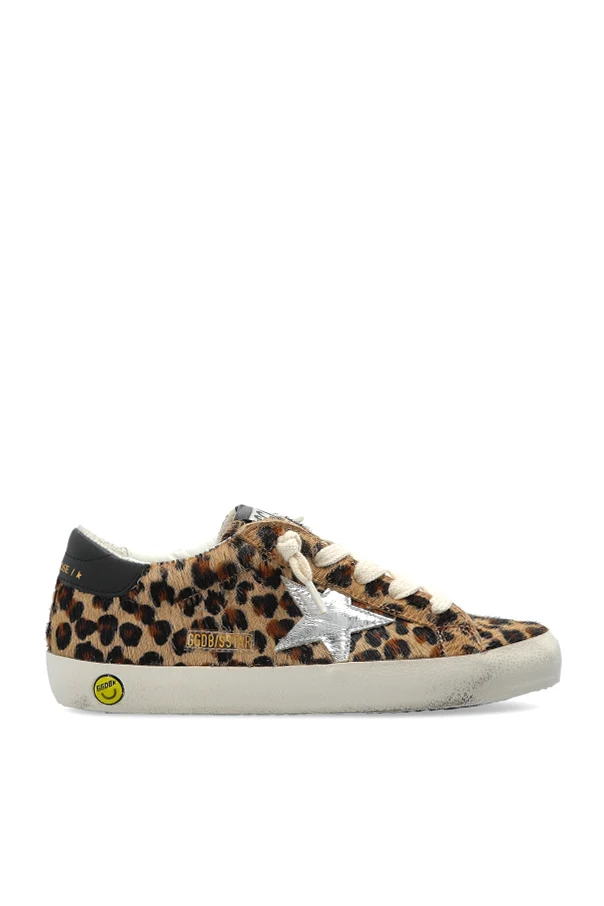 beige "SUPER-STAR CLASSIC WITH STRIPE" sports shoes