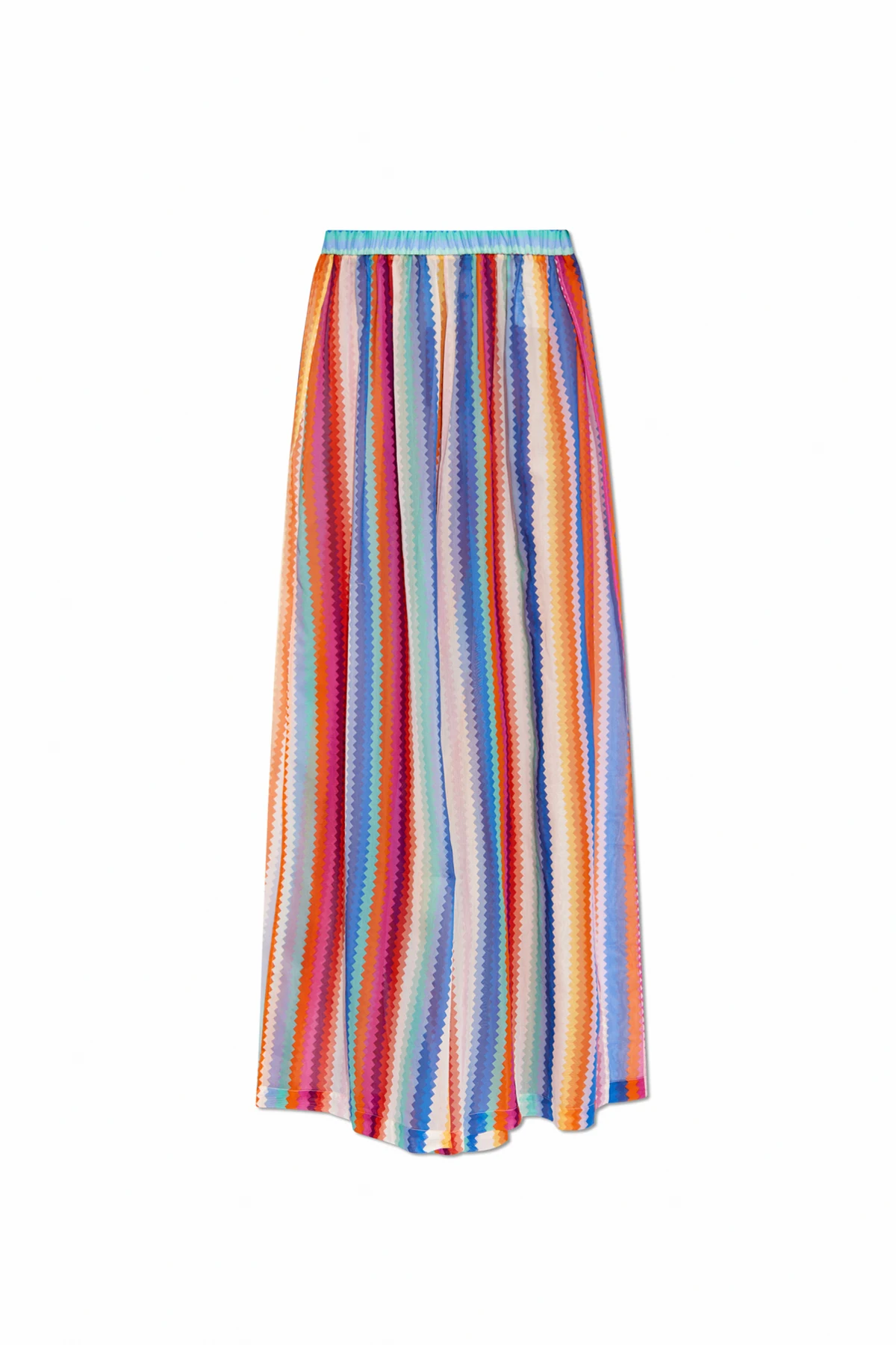 Wzorzyste spodnie plażowe