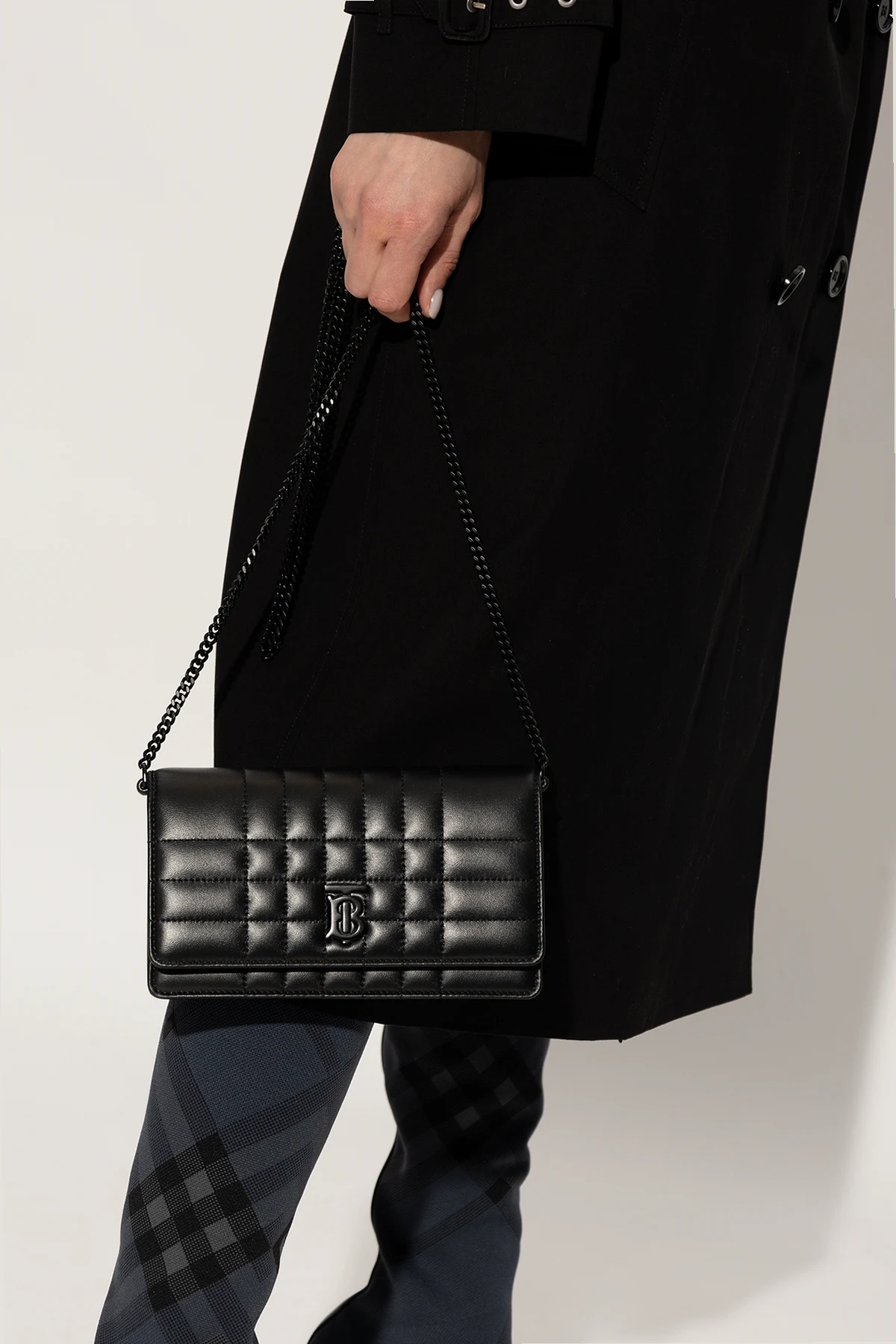‘Lola’ quilted shoulder bag