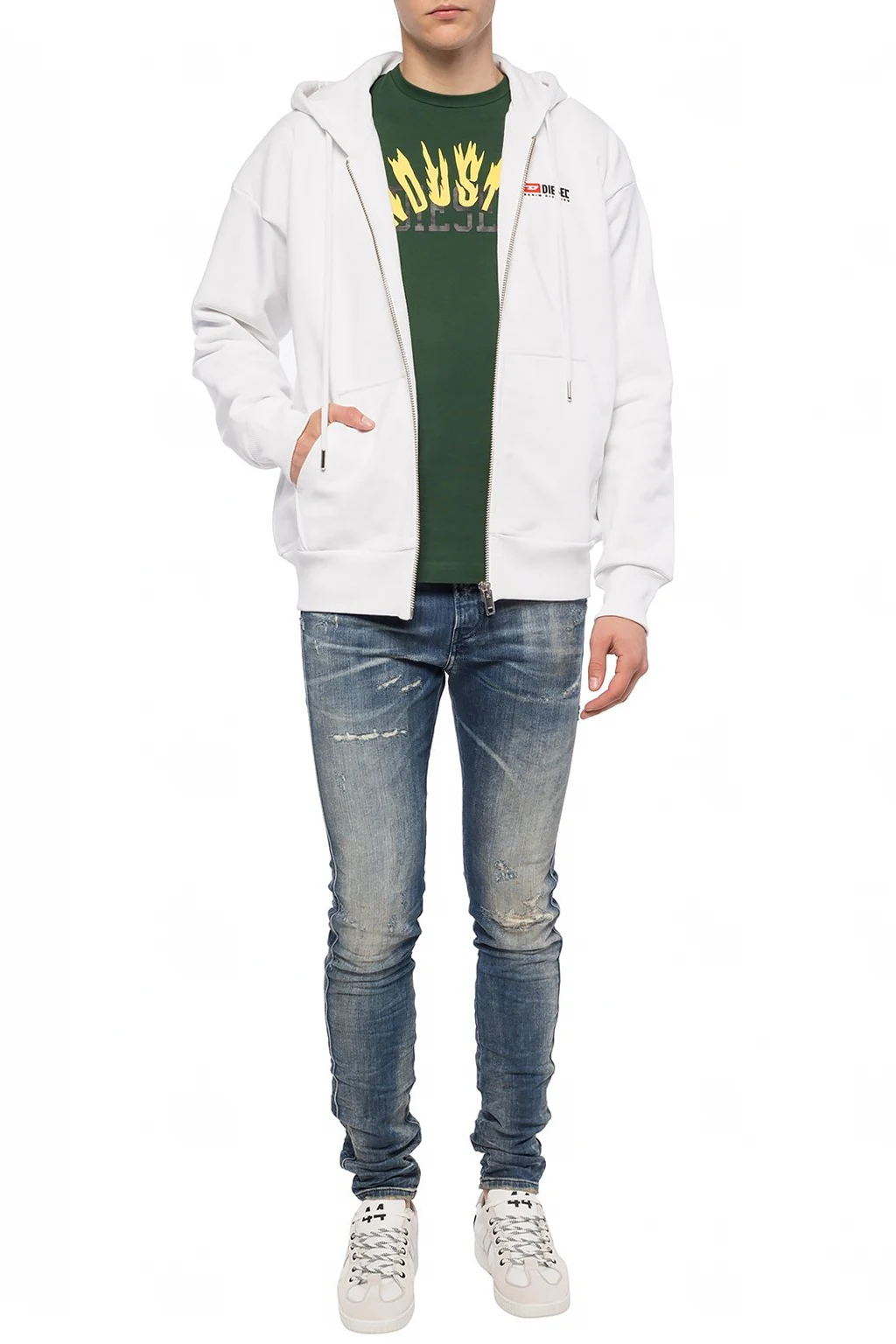 Branded hoodie