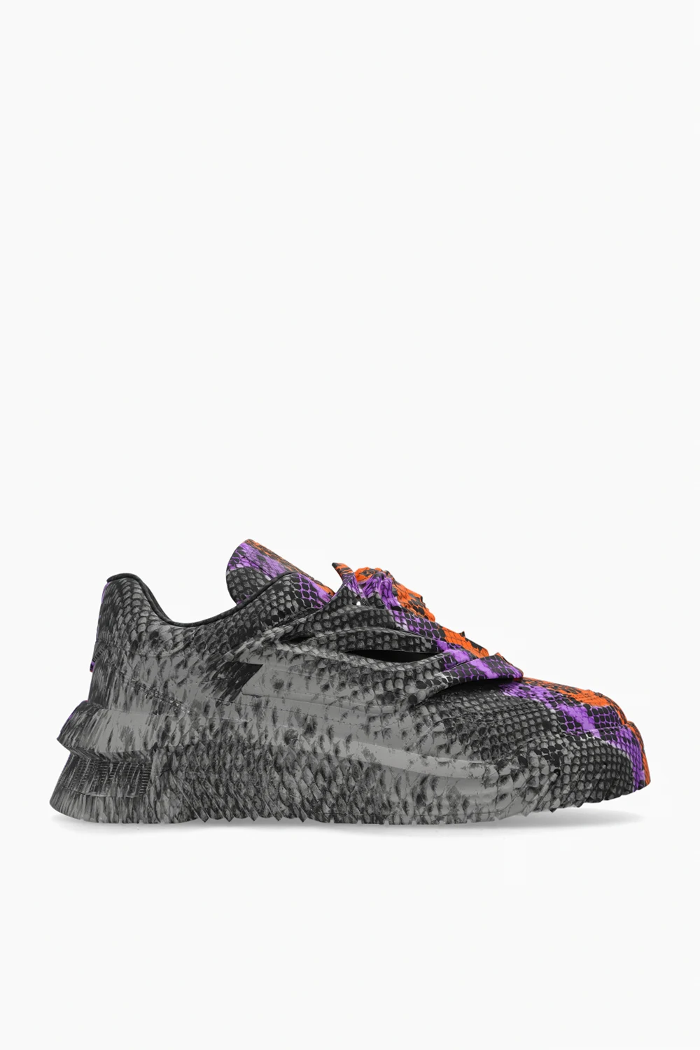 Sneakers with ‘Python Greca’ pattern