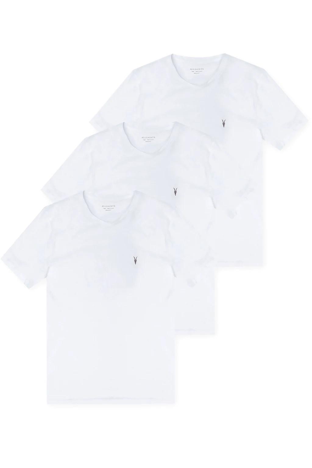 Trójpak bawełnianych t-shirtów 'Brace'