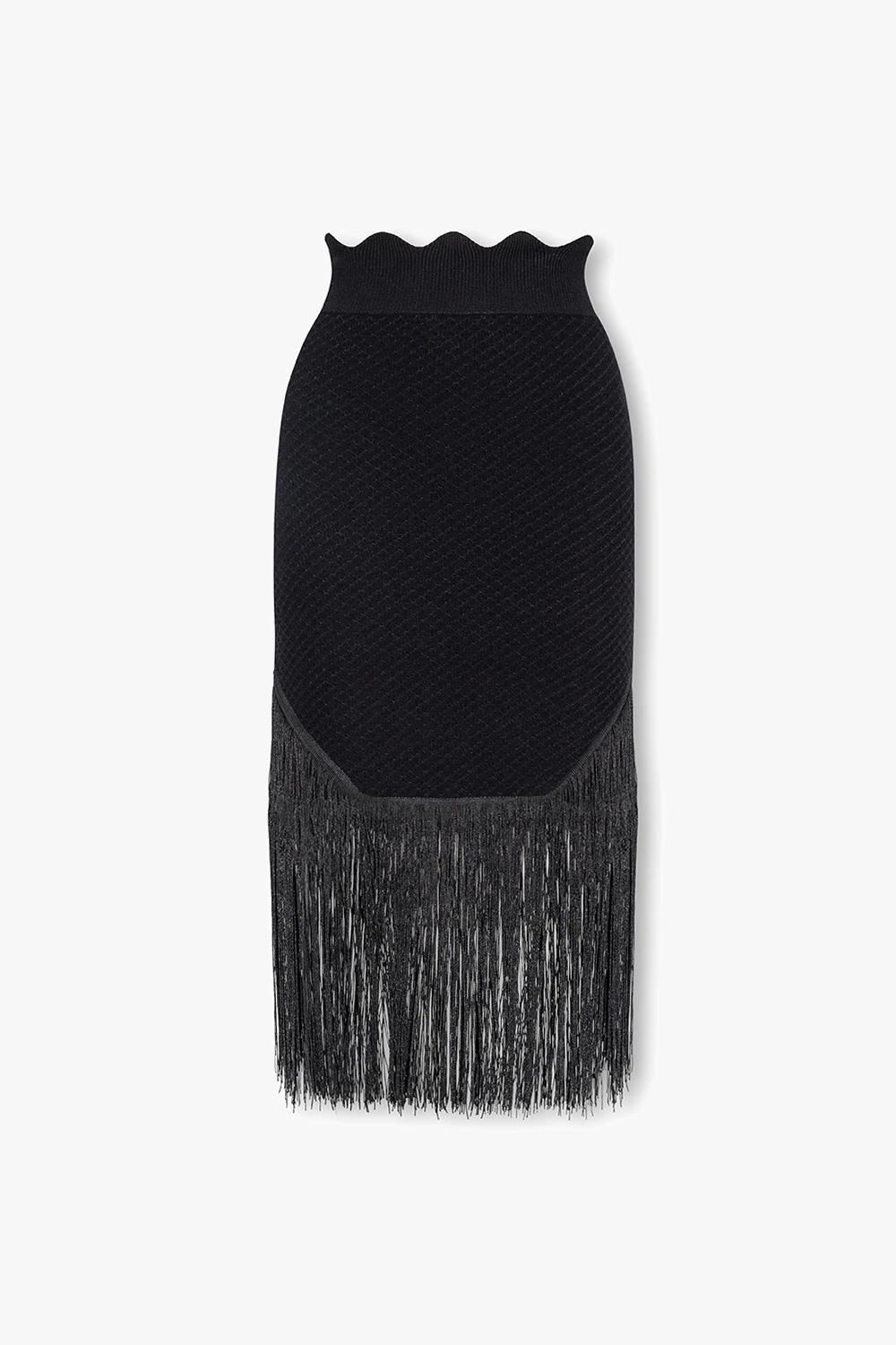 Fringed skirt