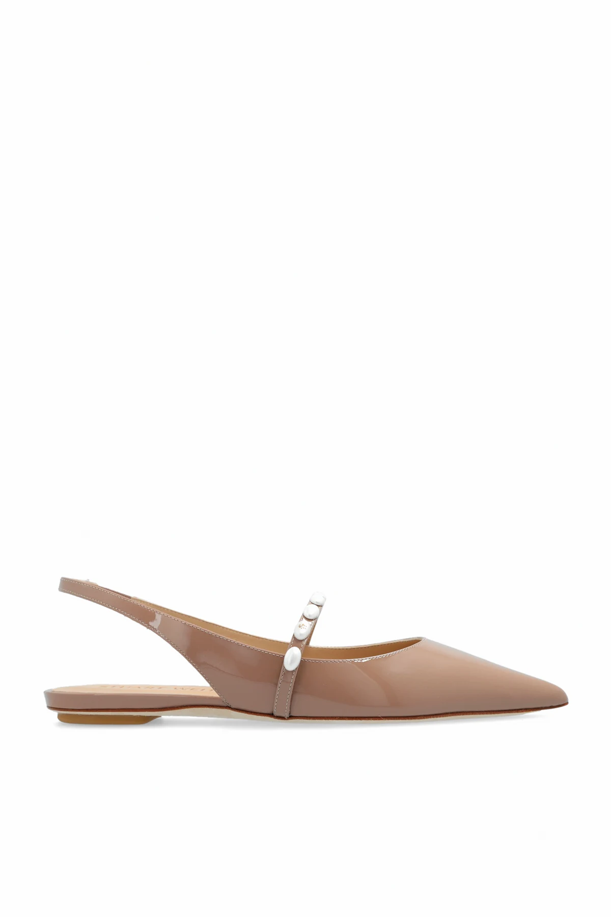 ‘Emilia Pearlita’ slingback flat shoes