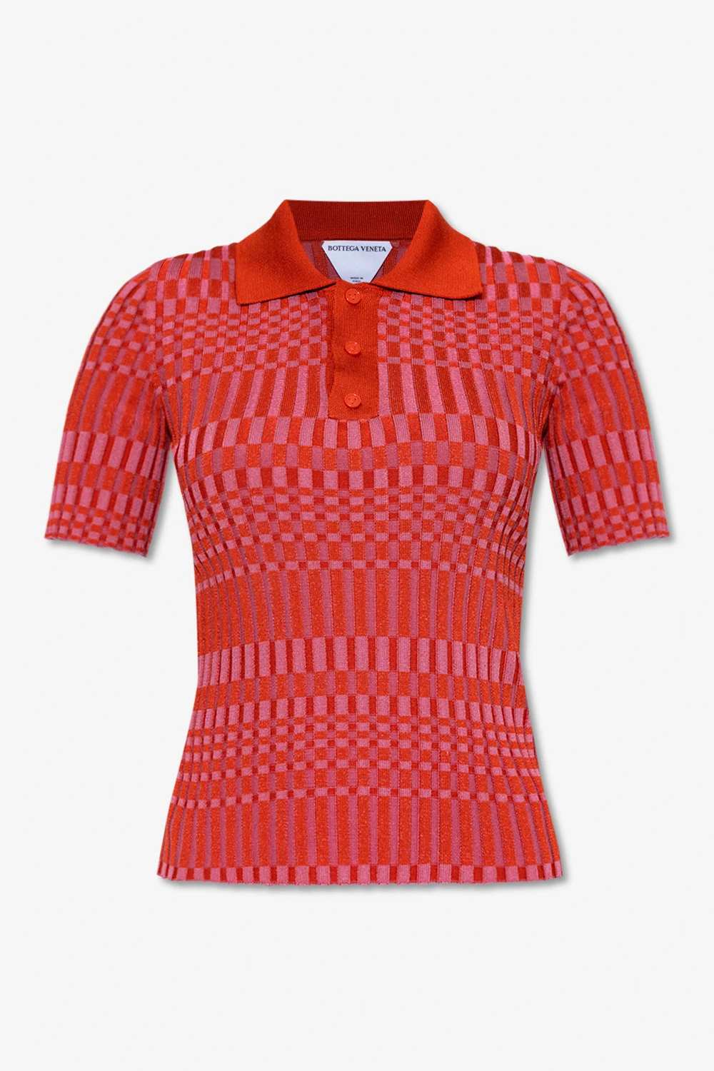 Prążkowane polo
