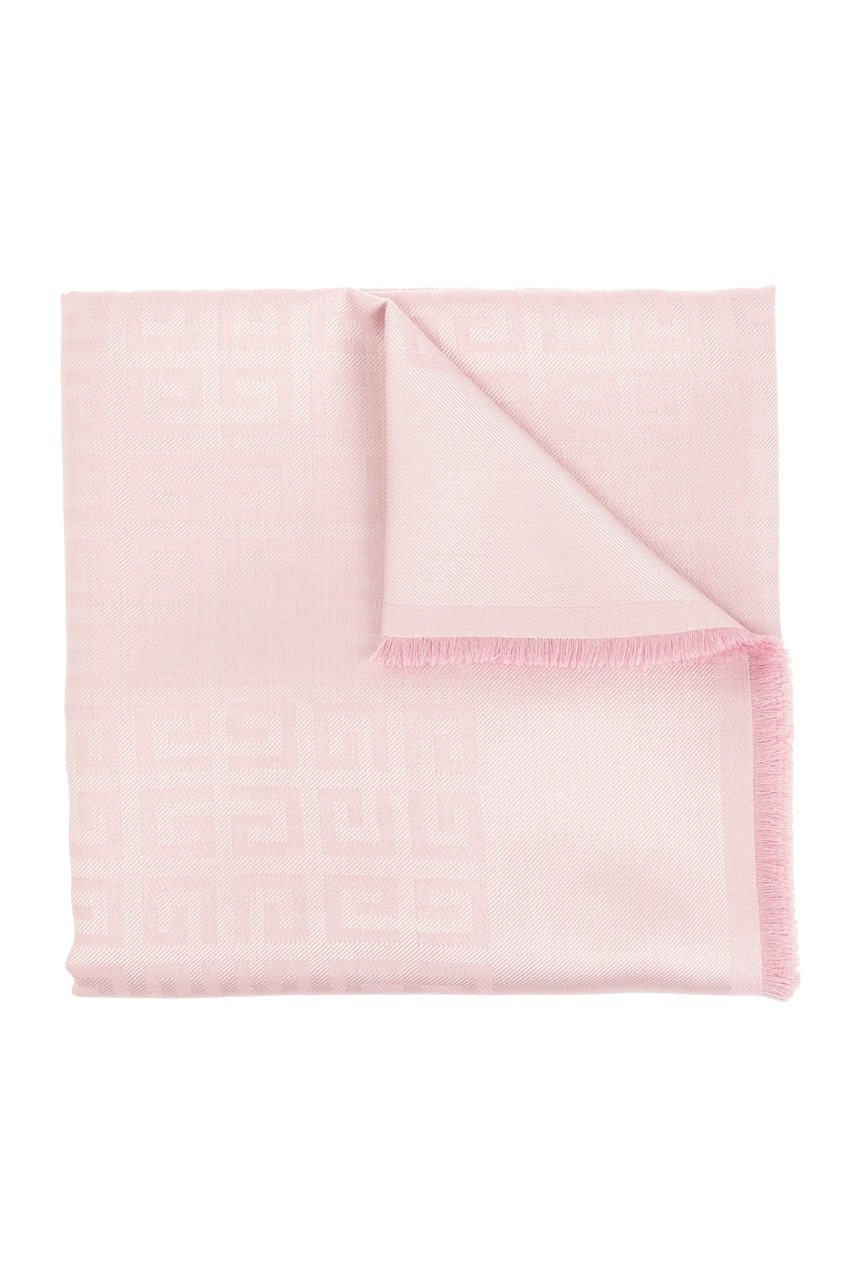Scarf with monogram
