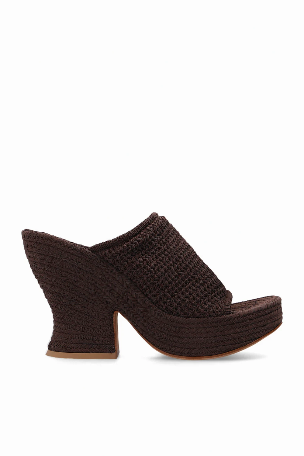 Klapki na platformie ‘Wedge’