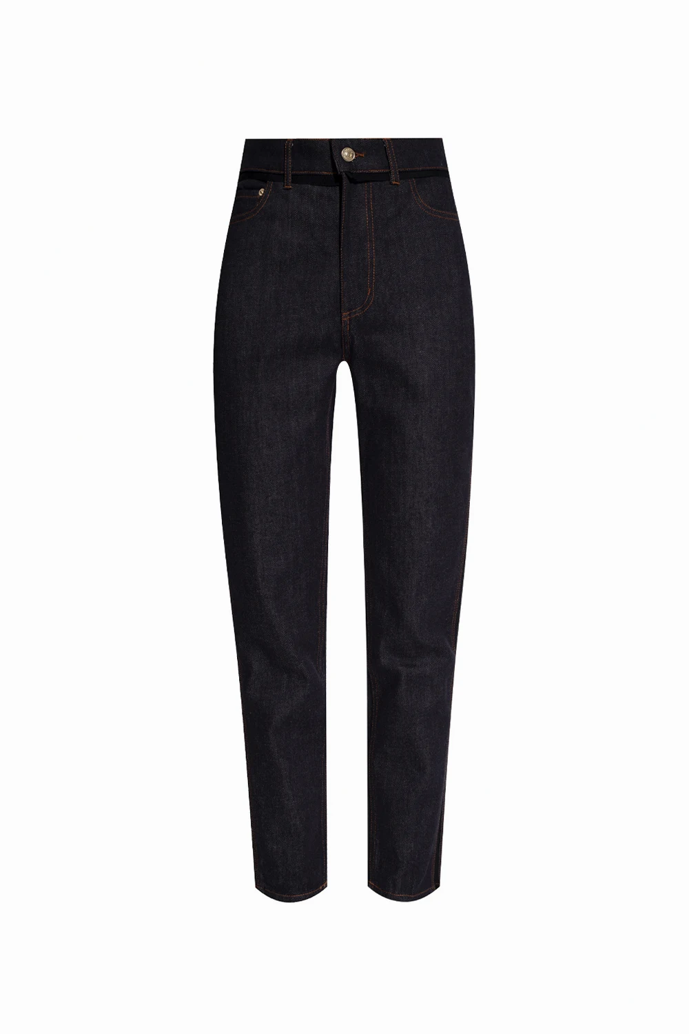 Jeansy z przeszyciami